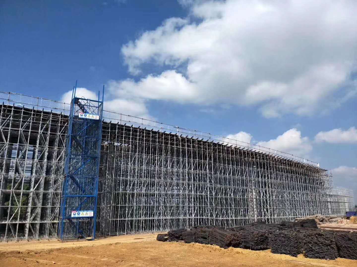 盤扣腳手架搭建周期短，經(jīng)濟(jì)效益好！